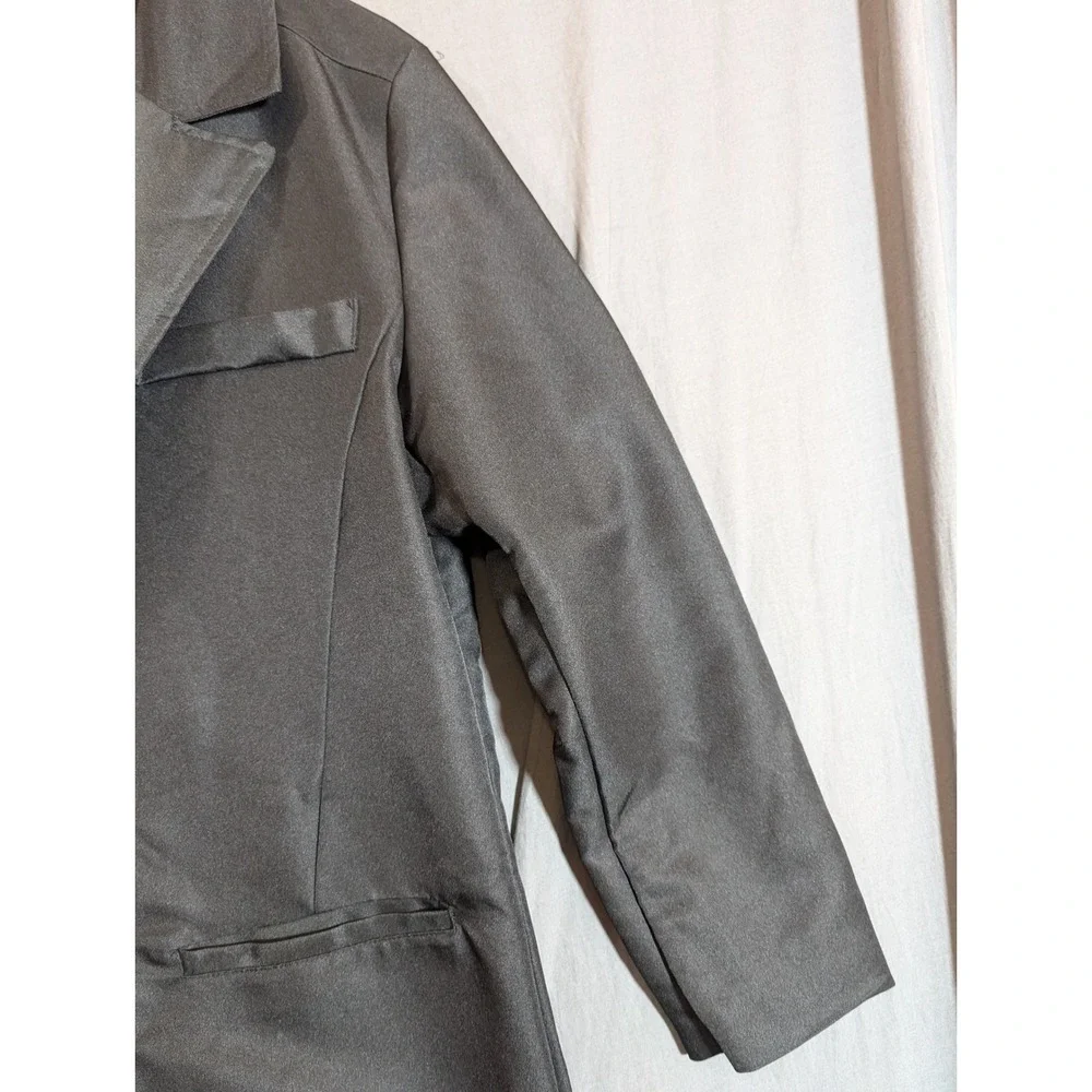 Spirit Halloween Black Lab Coat Costume‎ Jacket Mens Womens Size S